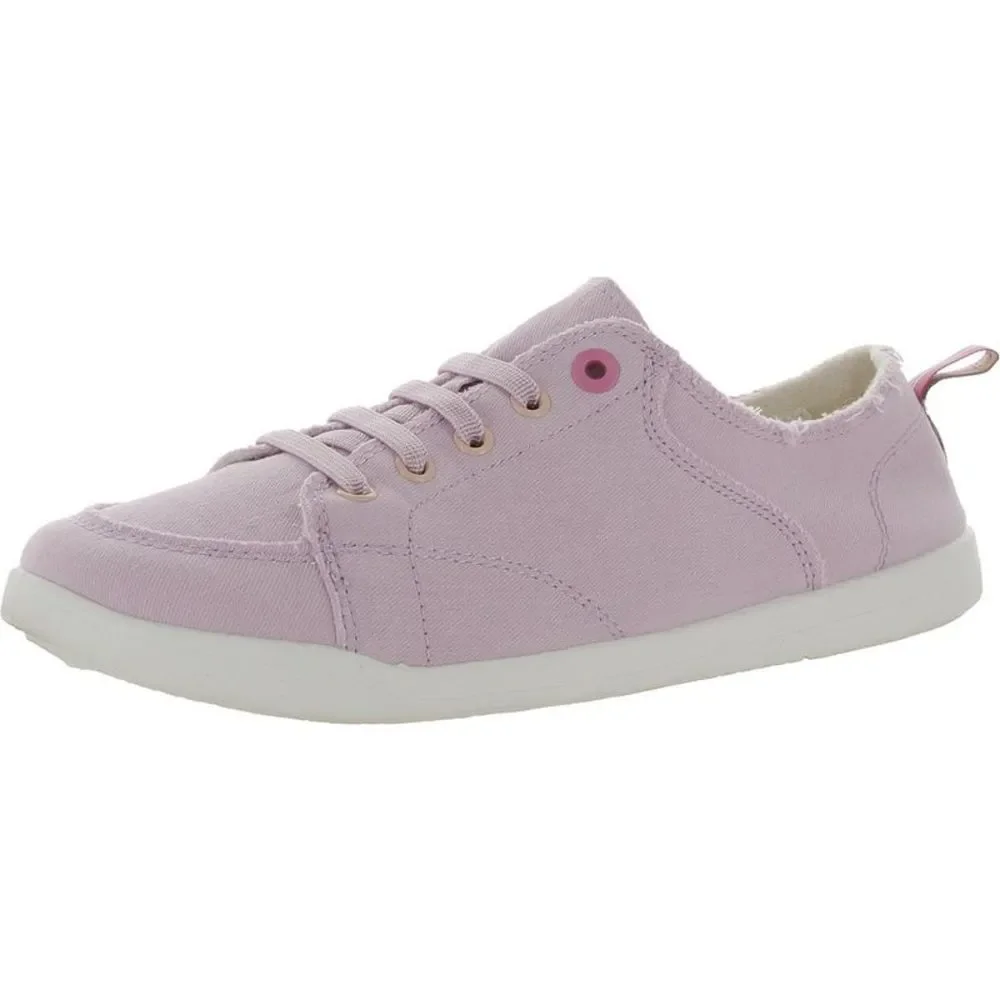 Vionic Beach Womens Pismo  Purple Canvas Lifestyle Slip-On Sneakers Shoes NWOB